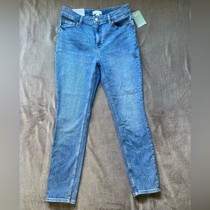 H&M high rise skinny stretch jeans size 12